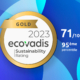 Somater à nouveau médaillé d’or par EcoVadis