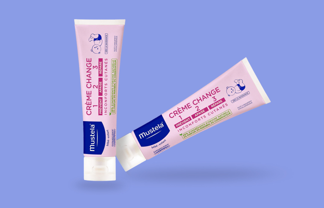 New Mustela diaper change cream tube – Somater