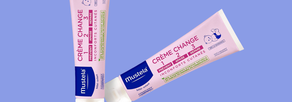 CREME POUR LE CHANGE 123 MUSTELA