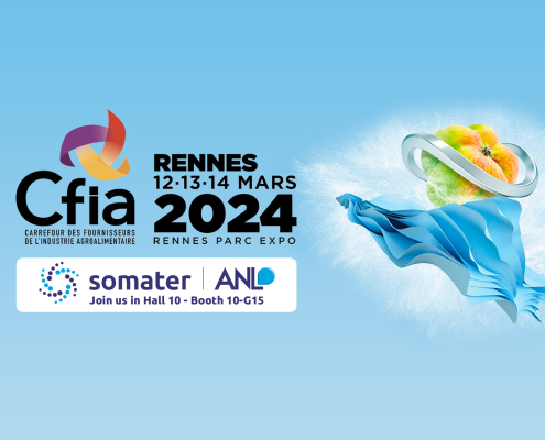 SOMATER sera au salon CFIA les 12, 13 et 14 mars 2024 à Rennes