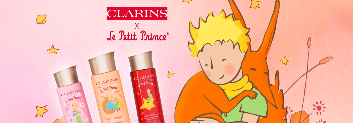 Gamme Treatment Essence Petit Prince® développée pour le Groupe Clarins