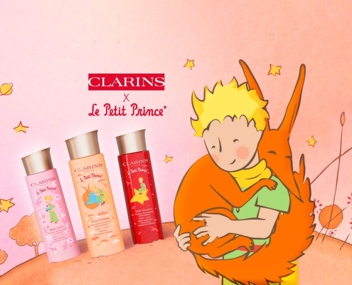 Gamme Treatment Essence Petit Prince® développée pour le Groupe Clarins