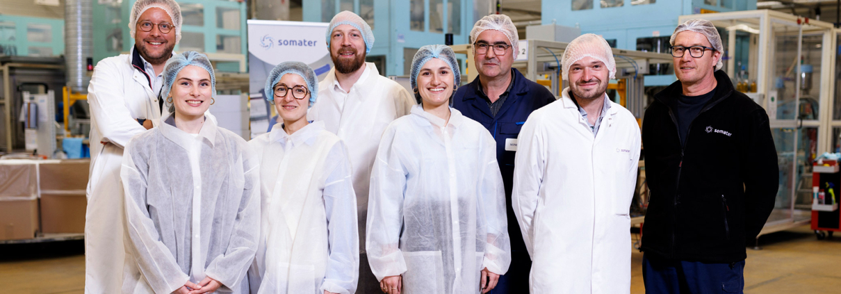 Somater, le partenaire industriel de Biotherm x CARBIOS