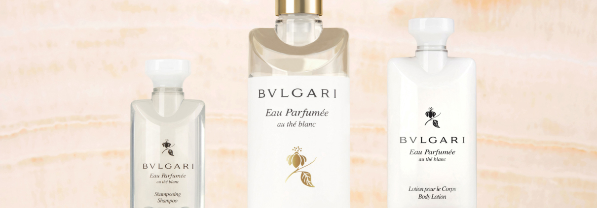 100% gerecycleerde - 100% recycleerbare Bvlgari flessen