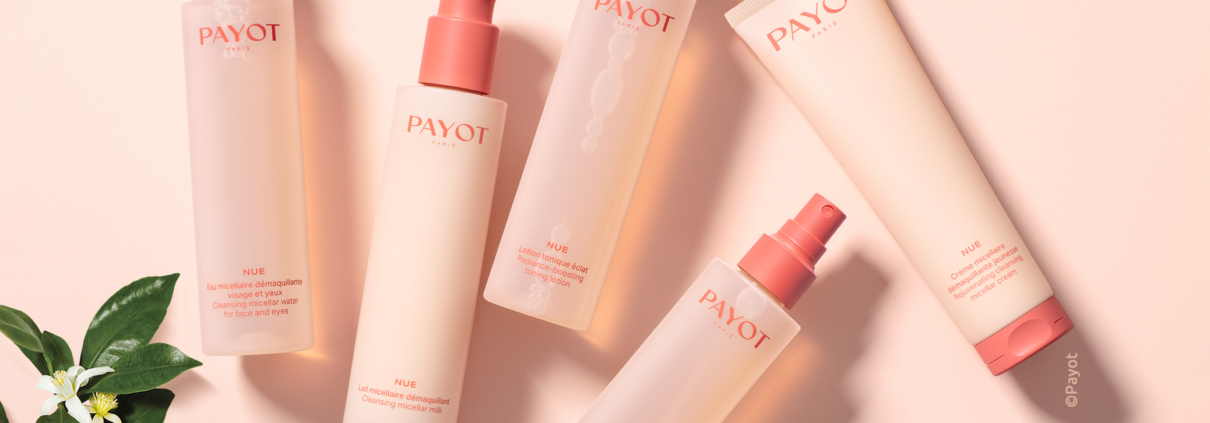 Latest eco-responsible creation: Payot “NUE” range