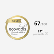 EcoVadis attribue la médaille d’or à Somater