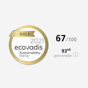 EcoVadis kent Somater een gouden medaille toe