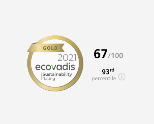 EcoVadis awards SOMATER a gold medal